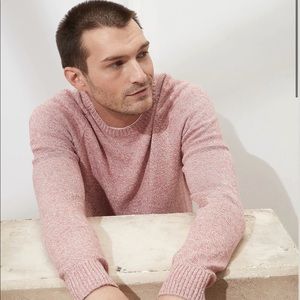 Banana Republic Mens Pink Crewneck
